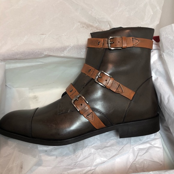Donald J Pliner Men’s Chocolate Lux Calf main image 7